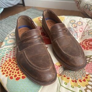 Men's Brown Leather Loafers